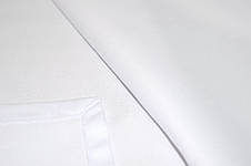 Скатертина 1,30*1,80 Біла з тканини Н-245 на стіл 0,70*1,20 Прямокутна Щільна, фото 3