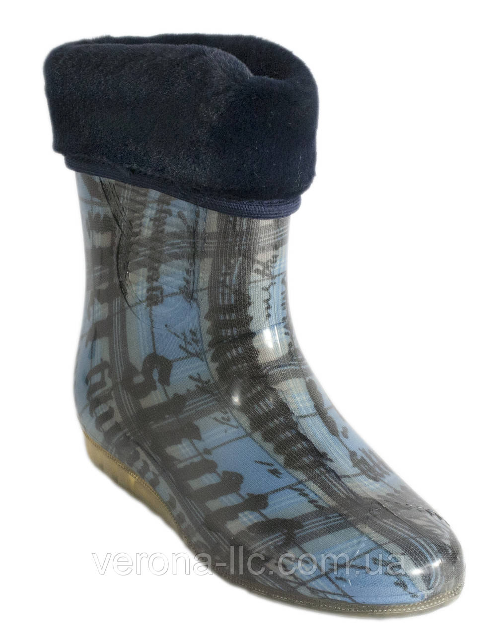 Сапоги резиновые женские силиконовые с мехом - купить по лучшей цене в ...