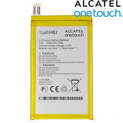 Батарея (акб, акумулятор) TLp034B2 для Alcatel OneTouch Pop S9 7050, 3400 mah, оригінал
