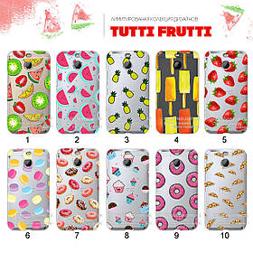 Ультратонкий прозорий чохол з малюнком для HTC 10 Evo/Bolt (80 дизайнів)