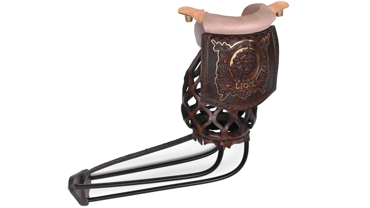 Лузи шкіряні Lion ручної роботи, фото 1