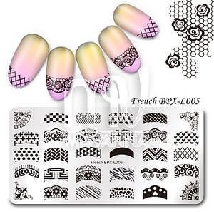 Пластина (диск) для стемпинга, BPX-L005