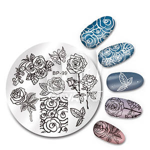 Пластина (диск) для стемпинга, BP-99