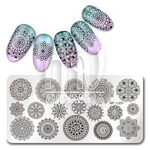 Пластина (диск) для стемпинга, BP-L051