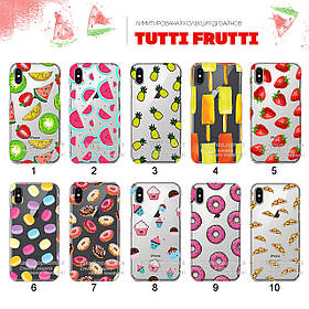 Ультратонкий прозорий чохол із малюнком для Apple iPhone XS (80 дизайнів)