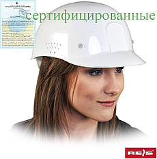 Каска REIS промислова легка BUMP-HDPE W