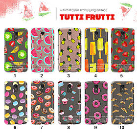 Ультратонкий прозорий чохол із малюнком для LG Stylus 3 M400DY (80 дизайнів)