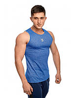 Футболка Безрукавка "Khazo" Синій меланж Бавовна/Поліестер