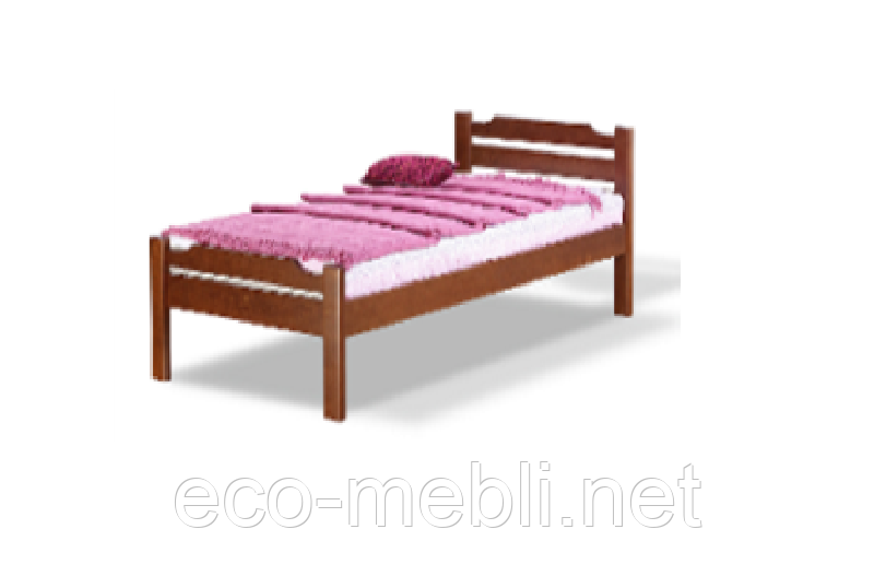 Односпальне ліжко Ольга в спальню,дитячу Мікс Меблі, фото 1