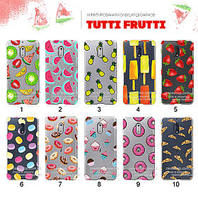 Ультратонкий прозорий чохол із малюнком для Nokia 6 (80 дизайнів)