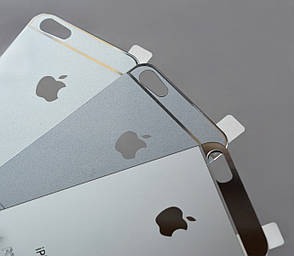 Захисне скло для iPhone 5 / 5S / SE Back Grey, фото 3