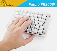 Клавіатура ігрова провідна Parblo PR200W (для роботи з графічними планшетами, а також для геймерів)