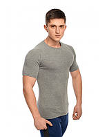 Футболка Реглан "Khazo" Сірий Бавовна