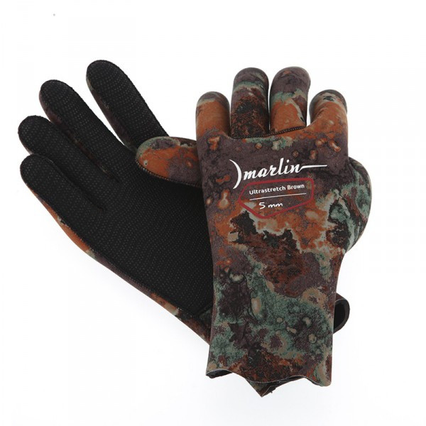 Перчатки Marlin ULTRASTRETCH BROWN 5 мм