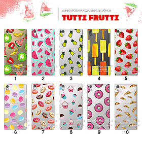 Ультратонкий прозорий чохол з малюнком для Xperia XA1 Ultra Dual G3221 / G3212 / G3223 / G3226 (80 дизайнів)