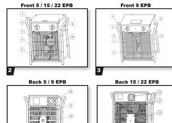 Керівництво по експлуатації Master B2, 3, 3,3, 5, 9, 15, 22 EPB