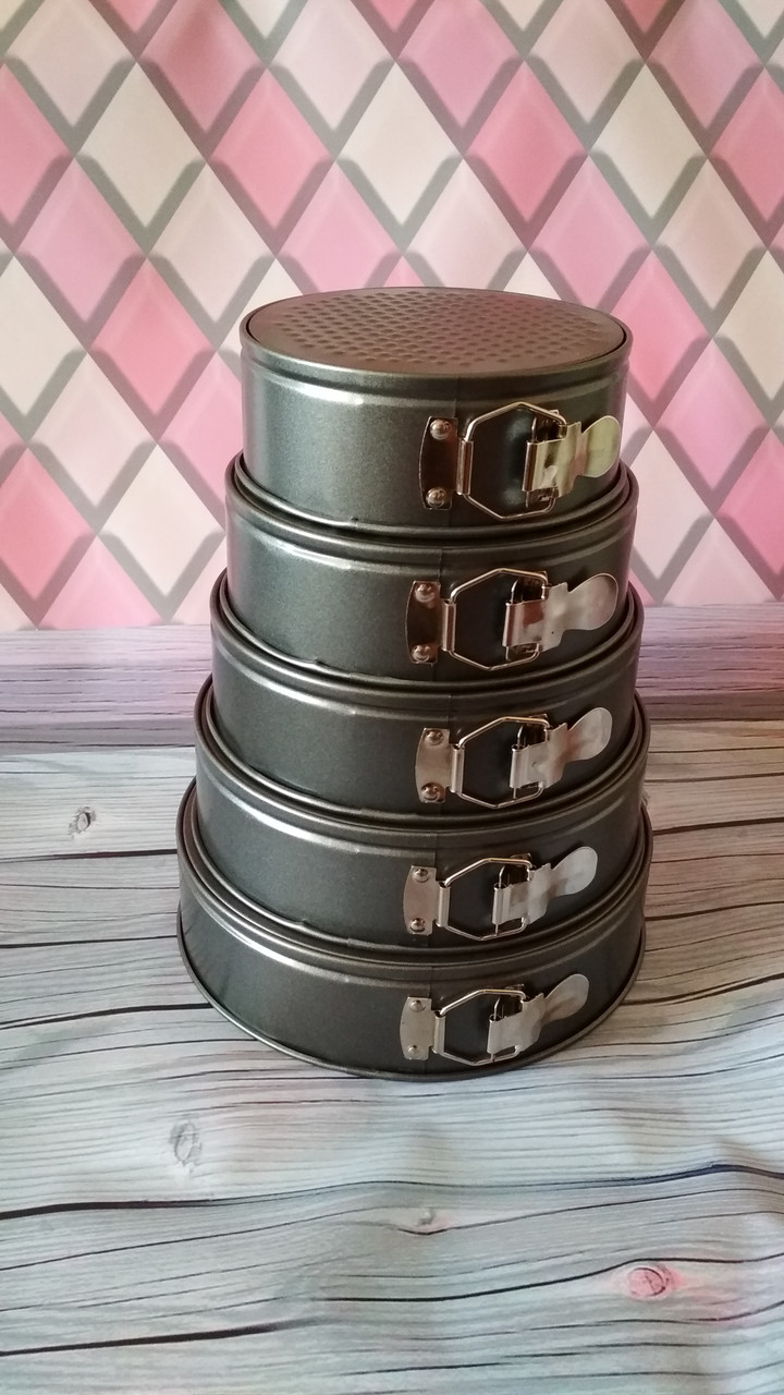 Набір круглих форм для випічки, 5 шт., фото 1