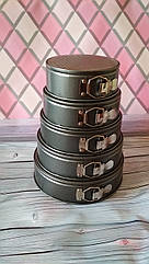 Набір круглих форм для випічки, 5 шт.