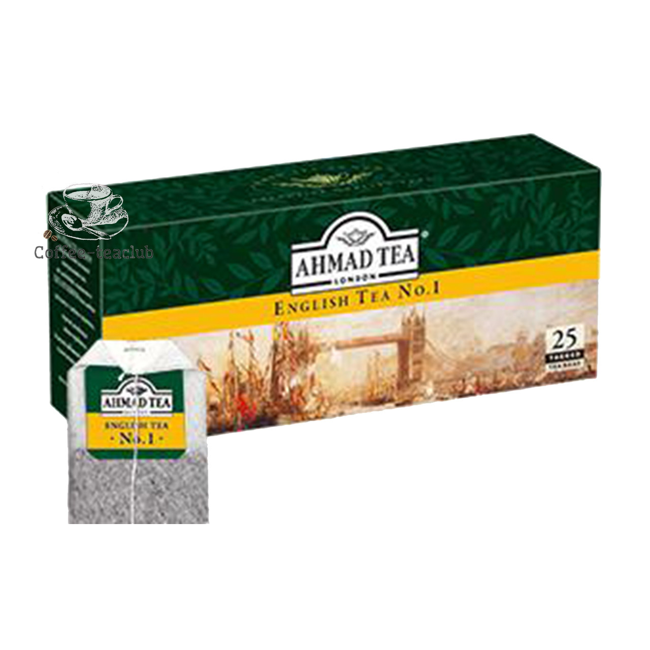 Чай Ahmad Tea Английский №1 (25 Шт) Черный — Купить Недорого на Bigl.ua ...