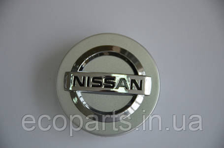 Ковпачок колісного диска Nissan Leaf (сріблястий), фото 1