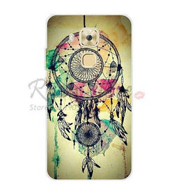 Силіконовий бампер чохол для Huawei Nova plus з картинкою ловець снів