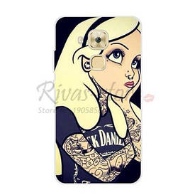 Панель силіконова накладка для Huawei Nova plus з малюнком попелюшка