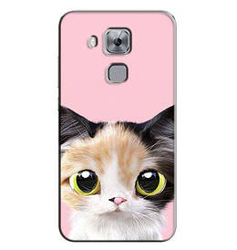 Панель силіконова накладка для Huawei Nova plus з малюнком кошеня