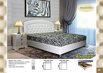 Ліжко двоспальне Вікторія 1400