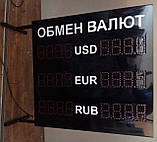 Світлодіодне табло обміну валют, фото 2
