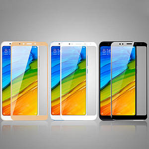 Захисне скло для Xiaomi Redmi 5 Plus (3 кольори)