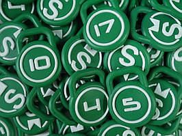 Гардеробні номерки для фітнес клубів