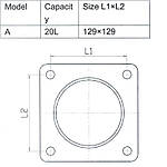 Душ сонячний AquaViva 70508 20 л, фото 6