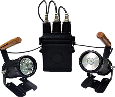 Світильник особливий, безпечний переносний НВП-1-00. (Два світильника в комплекті 480 і 840 Лм)