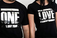 Парные футболки "One Love"