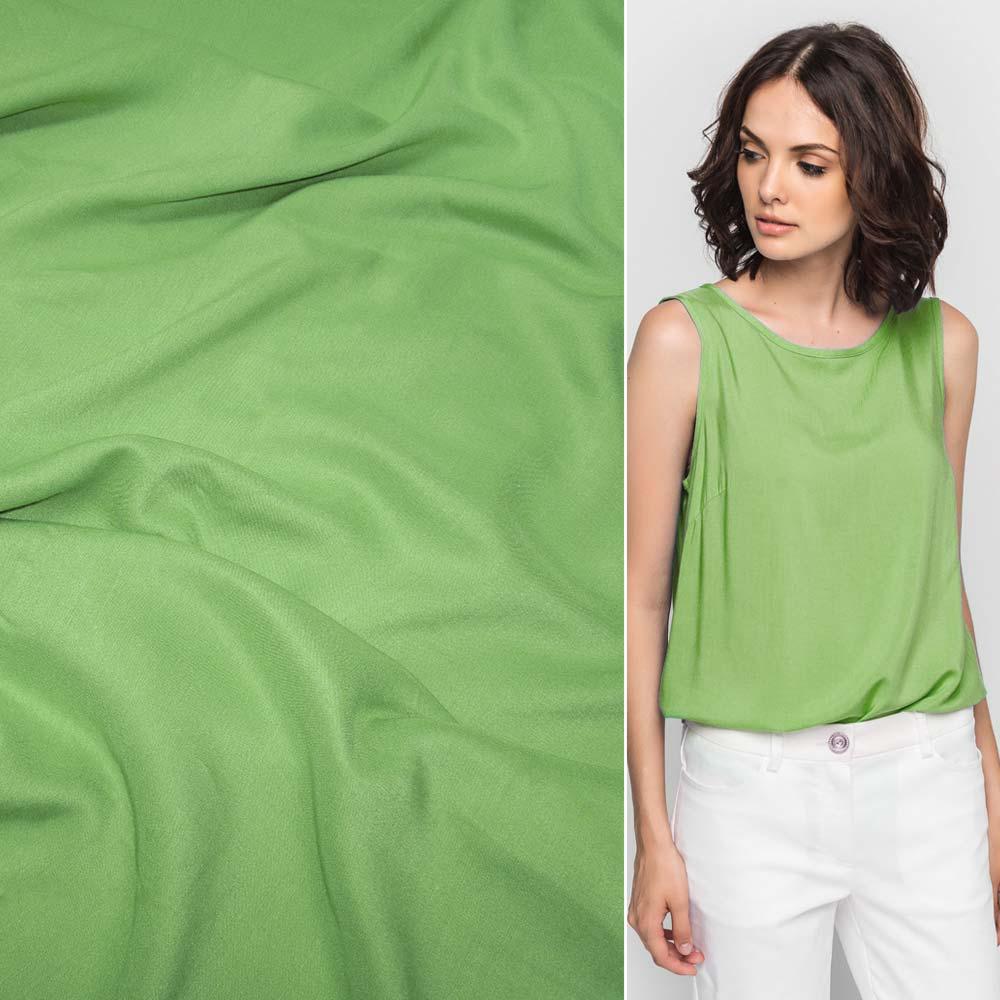 Штапель яскраво-зелений (відтінок темніше) ш.140