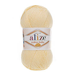 Alize Cotton Baby soft (Алізе Коттон Бебі софт) 13 світлий-лимон