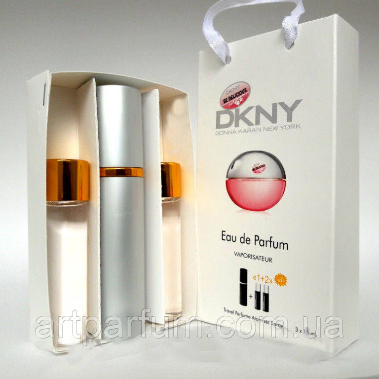 Парфумований мінінабір для жінок Donna Karan DKNY Be Delicious Fresh Bloosom 3*15 ml
