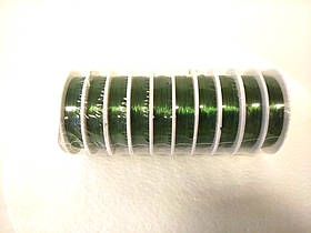 Декоративний дріт 10 шт. 0,3 мм * 23 м зелена