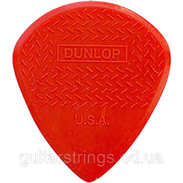 Медіатор Dunlop 471R3N Jazz III Nylon Max Grip 1.38 mm Red, фото 1