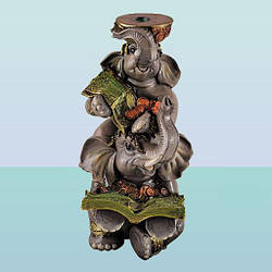 Велика оригінальна скарбничка фігурка Грошові слони