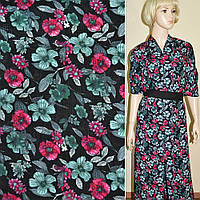 Батист Діллон чорний з червоно-сірими кольорами ш.140