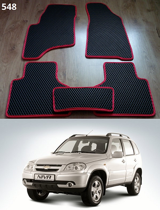 Килимки ЄВА в салон Chevrolet Niva '10-, фото 2