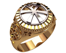 Лабарум, Хризма, Кільце Перстень Печатка