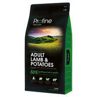 Корм Profine Adult Lamb&Potatoes (з ягням для собак усіх порід), 15 кг