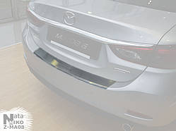 Накладка на бампер з загином для Seat LEON ST/X-PERIENCE (NataNiko)