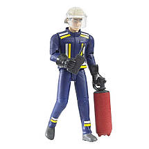 Іграшка Фігурка пожежника, Bruder, фото 2