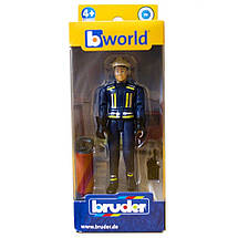 Іграшка Фігурка пожежника, Bruder, фото 3