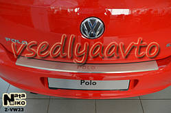 Накладки на бампер з загином Volkswagen POLO V 5-дверцята з 2009-