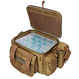 Універсальна Сумка спінінгова наплічна з 4 коробками M20-Y Dream Fishing 40 х 25 х 19, фото 2