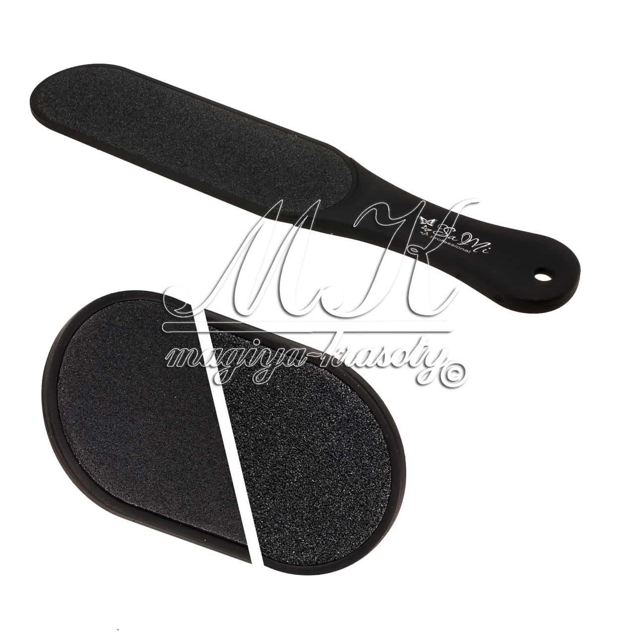 Професійна двостороння тертка для ніг SaMi M-404B